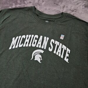 Michigan State Spartans Mens‎ Large T Shirt Top of the World NCAA